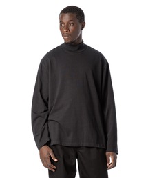 Sandinista（サンディニスタ）の「American Cotton Turtleneck L-S Tee / アメリカンコットン後染めタートルネック長袖Tシャツ（Tシャツ/カットソー）」