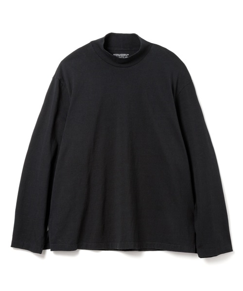 Sandinista(サンディニスタ)の「American Cotton Turtleneck L-S Tee / アメリカンコットン後染めタートルネック長袖Tシャツ(Tシャツ/カットソー・メンズ・ブラウン/ホワイト/ブラック系その他/チャコール・LARGE/MEDIUM/SMALL)」の22枚目の写真