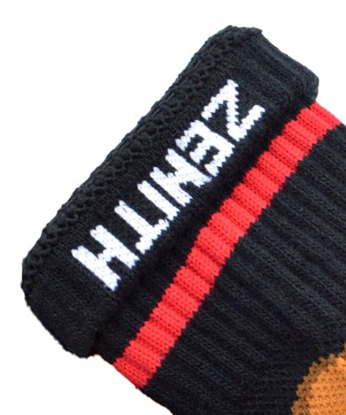 ZENITH(ゼニス)の「CALIFORNIA GRIZZLY SOCKS(ソックス/靴下・メンズ・ホワイト/ブラック/グレー・FREE)」の4枚目の写真