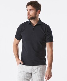 EPOCA UOMO（エポカウォモ）の「クラッシュジオメボーダーポロシャツ（ポロシャツ）」