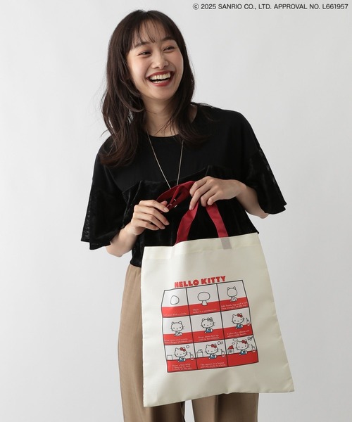 FOUND GOOD(ファウンドグッド)の「サンリオキャラクターズ/トート(トートバッグ・レディース・レッド系3/レッド系2/レッド系1/ブルー系5・FREE)」の2枚目の写真