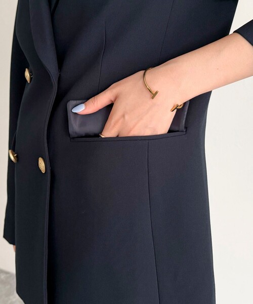 ダブルブレストジャケット（テーラードジャケット）｜fredy emue