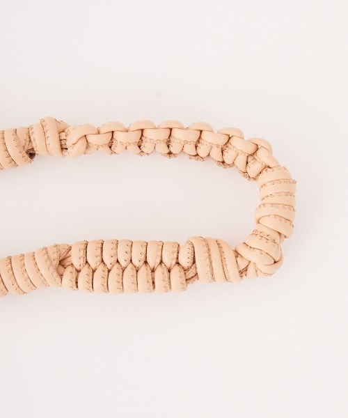 A SCENE/エーシーン] DESIGN PARACORD STRAP LEATHER デザイン パラ