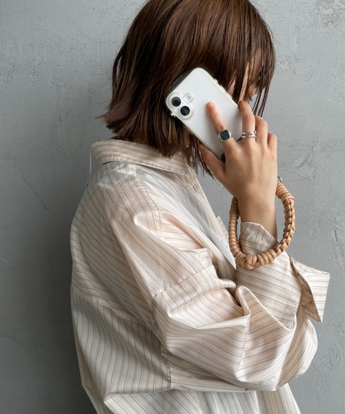 A SCENE/エーシーン] DESIGN PARACORD STRAP LEATHER デザイン