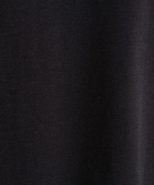 THE SHOP TK （ザ ショップ ティーケー ）の「袖タックTシャツ【接触冷感/毛玉になりにくい/UV】（Tシャツ/カットソー・レディース・ダークブラウン/ブラック/アイボリー・13/12）」の11枚目の写真