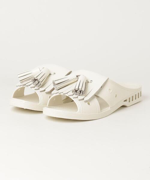 GARDEN TOKYO(ガーデントウキョウ)の「BENCH/ベンチ/BENSAN-D_TUSSEL(UNISEX)(サンダル・メンズ・ホワイト/アイボリー/カーキ/ブラック/ブラウン・XL/XXL/M/S)」の1枚目の写真