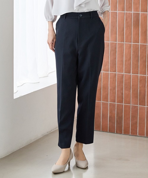 オムプリッセ　センターラインパンツ カットオフセンターラインパンツ