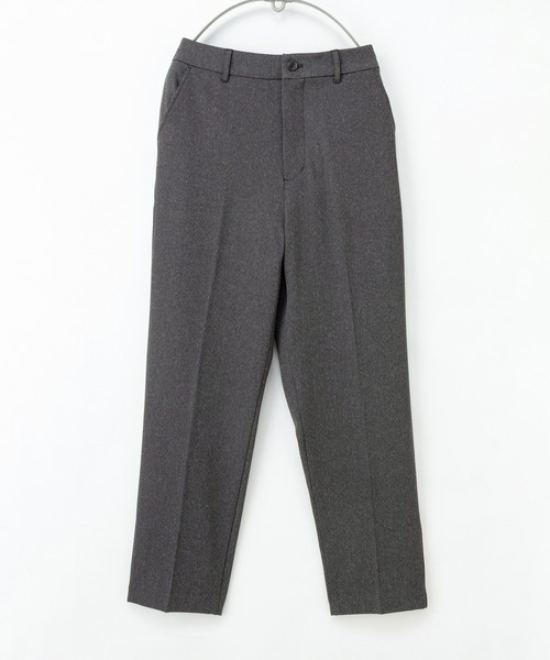 Honeys(ハニーズ)の「【ストレッチ・マシンウォッシャブル・イージーケア】センタープレスパンツ(股下63cm)(スラックス・レディース・ネイビー/ヘザーチャコール/ブラック/ダークベージュ・S/M/LL/L/3L)」の11枚目の写真