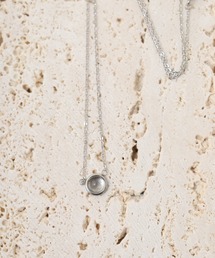 blancotokyo（ブランコトウキョウ）の「blancotokyo 日本製 金属アレルギー対策 サージカルステンレス 316L サイズ調整可能 天然石 ジェム ネックレス 男女兼用（ネックレス）」