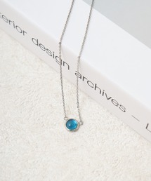 blancotokyo（ブランコトウキョウ）の「blancotokyo 日本製 金属アレルギー対策 サージカルステンレス 316L サイズ調整可能 天然石 ジェム ネックレス 男女兼用（ネックレス）」