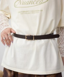 AZUL by moussy | メタルループフェイクレザーベルト(ベルト)