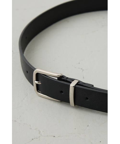 AZUL by moussy（アズールバイマウジー）の「メタルループフェイクレザーベルト（ベルト・レディース・ブラック/ブラウン・FREE）」の8枚目の写真