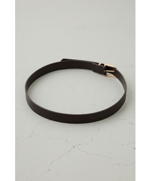 AZUL by moussy（アズールバイマウジー）の「メタルループフェイクレザーベルト（ベルト・レディース・ブラック/ブラウン・FREE）」の15枚目の写真