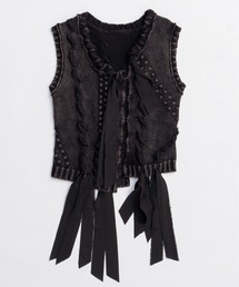 MAISON SPECIAL（メゾンスペシャル）の「Ribbon Stitch Knit Vest