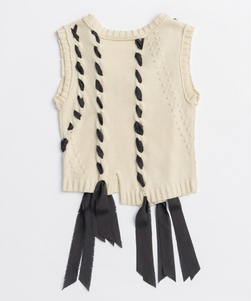 MAISON SPECIAL メゾンスペシャル　ベスト MAISON SPECIAL(メゾンスペシャル)｜Multicolor Knit Vest