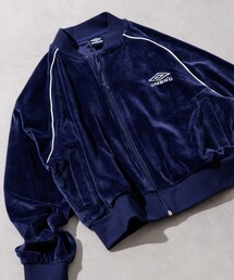 FREAK'S STORE(t[NXXgA)UMBRO × FREAK'S STORE/Au ʒ Velour Top/xAgbv(W[W)