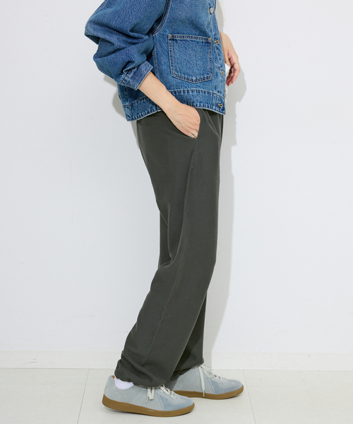 Champion（チャンピオン）の「Champion/チャンピオン SLOBE別注 スウェットパンツ（スウェットパンツ・レディース・グレー/ブラック/ネイビー・FREE）」の4枚目の写真