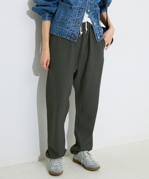 Champion（チャンピオン）の「Champion/チャンピオン SLOBE別注 スウェットパンツ（スウェットパンツ・レディース・グレー/ブラック/ネイビー・FREE）」の6枚目の写真