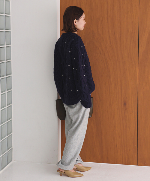 Champion（チャンピオン）の「Champion/チャンピオン SLOBE別注 スウェットパンツ（スウェットパンツ・レディース・グレー/ブラック/ネイビー・FREE）」の16枚目の写真