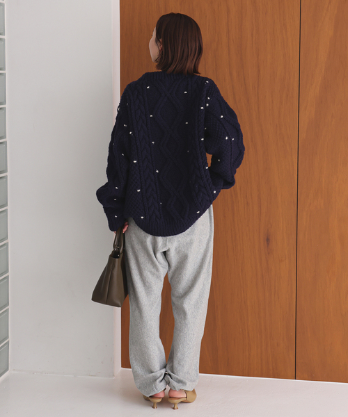 Champion（チャンピオン）の「Champion/チャンピオン SLOBE別注 スウェットパンツ（スウェットパンツ・レディース・グレー/ブラック/ネイビー・FREE）」の17枚目の写真