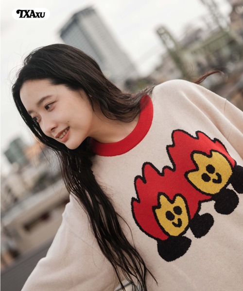 セール】maitoparta Jacquard Sweater（ニット/セーター）｜TXA