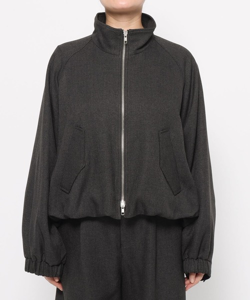 LOWRYS FARM（ローリーズファーム）の「ラナテックＺＩＰブルゾン　455403（ブルゾン・レディース・ブラウン系その他/ブラウン/チャコールグレー・FREE）」の18枚目の写真