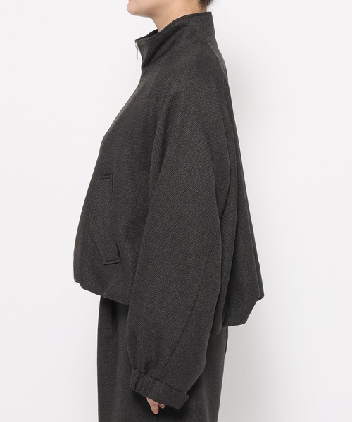 LOWRYS FARM（ローリーズファーム）の「ラナテックＺＩＰブルゾン　455403（ブルゾン・レディース・ブラウン系その他/ブラウン/チャコールグレー・FREE）」の19枚目の写真