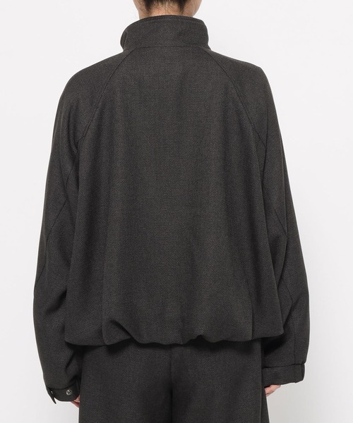 LOWRYS FARM（ローリーズファーム）の「ラナテックＺＩＰブルゾン　455403（ブルゾン・レディース・ブラウン系その他/ブラウン/チャコールグレー・FREE）」の20枚目の写真