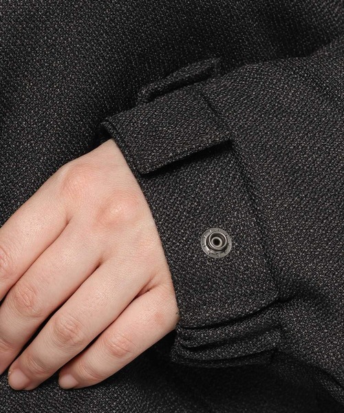 LOWRYS FARM（ローリーズファーム）の「ラナテックＺＩＰブルゾン　455403（ブルゾン・レディース・ブラウン系その他/ブラウン/チャコールグレー・FREE）」の13枚目の写真