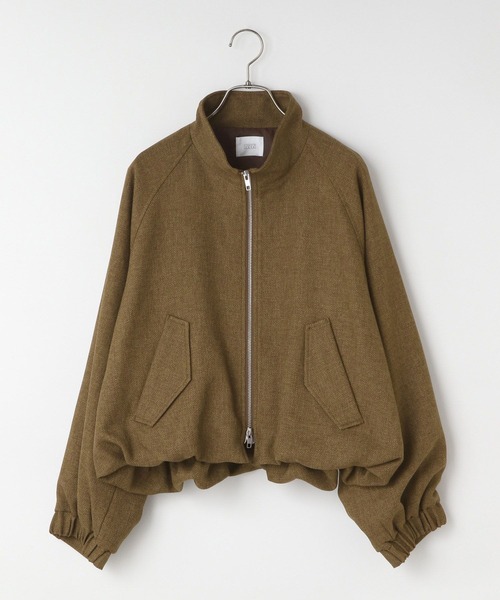 LOHEN　ローヘン ZIPブルゾン　キャメル LOHEN ローヘン ZIPブルゾン キャメル - メルカリ