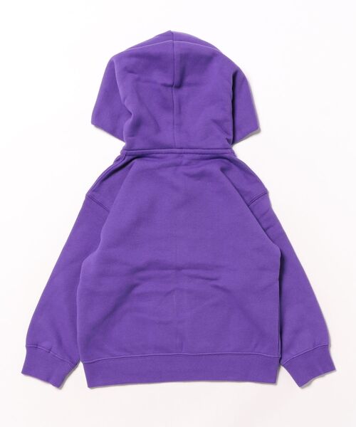 THE NORTH FACE（ザノースフェイス）の「THE NORTH FACE/ザ・ノース・フェイス T REARVIEW FZIP HD キッズ パーカー NTT62560（パーカー・キッズ・パープル/ミックスグレー/ブラック・120cm/110cm/100cm）」の7枚目の写真
