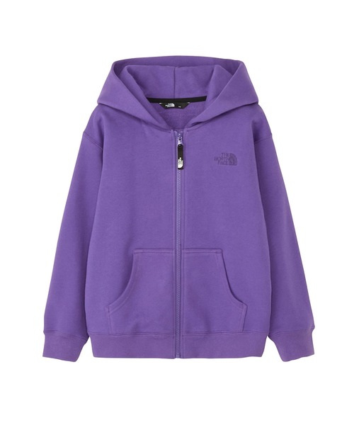 THE NORTH FACE（ザノースフェイス）の「THE NORTH FACE/ザ・ノース・フェイス T REARVIEW FZIP HD キッズ パーカー NTT62560（パーカー・キッズ・パープル/ミックスグレー/ブラック・120cm/110cm/100cm）」の3枚目の写真