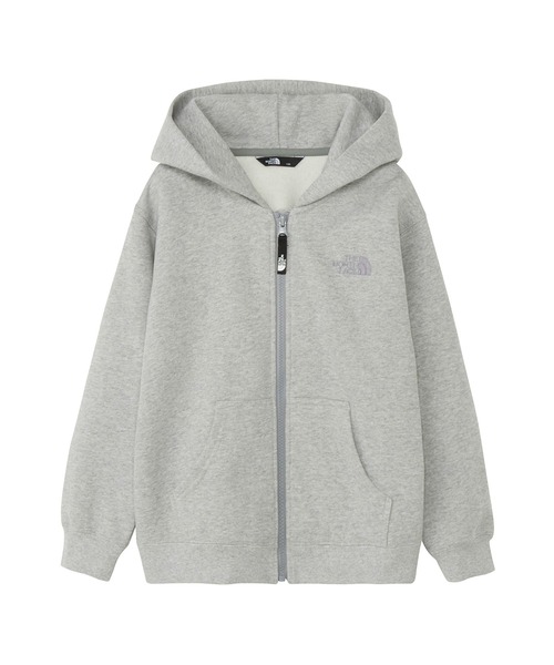 THE NORTH FACE（ザノースフェイス）の「THE NORTH FACE/ザ・ノース・フェイス T REARVIEW FZIP HD キッズ パーカー NTT62560（パーカー・キッズ・パープル/ミックスグレー/ブラック・120cm/110cm/100cm）」の2枚目の写真