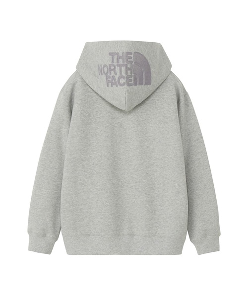 THE NORTH FACE（ザノースフェイス）の「THE NORTH FACE/ザ・ノース・フェイス T REARVIEW FZIP HD キッズ パーカー NTT62560（パーカー・キッズ・パープル/ミックスグレー/ブラック・120cm/110cm/100cm）」の5枚目の写真