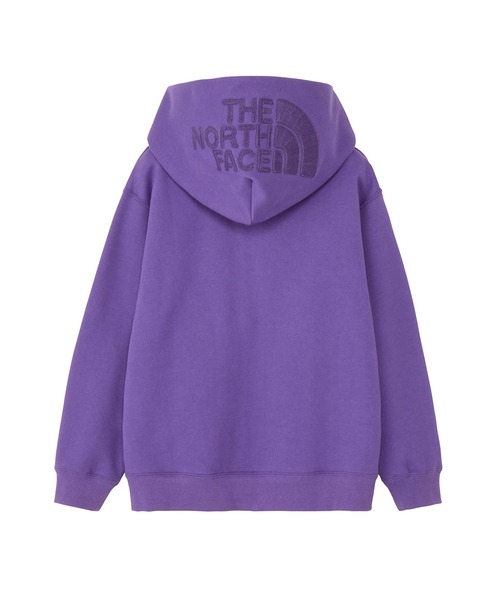 THE NORTH FACE（ザノースフェイス）の「THE NORTH FACE/ザ・ノース・フェイス T REARVIEW FZIP HD キッズ パーカー NTT62560（パーカー・キッズ・パープル/ミックスグレー/ブラック・120cm/110cm/100cm）」の6枚目の写真