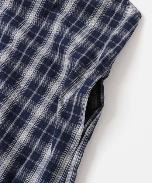 URBAN RESEARCH DOORS（アーバンリサーチドアーズ）の「チェックキャミワンピース（ワンピース・レディース・ブラック/ネイビー・MEDIUM）」の11枚目の写真