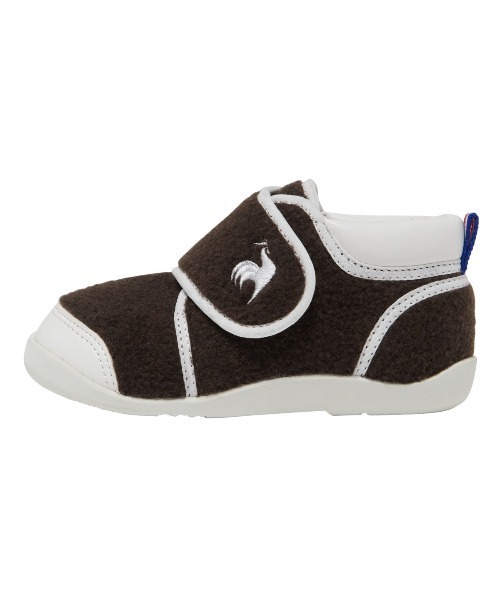 le coq sportif(ルコックスポルティフ)の「LCS アルル FL(スニーカー・キッズ・グレー×ホワイト/ブラウン系その他・14.5cm/15.0cm/12.5cm/13.0cm/13.5cm/14.0cm)」の1枚目の写真