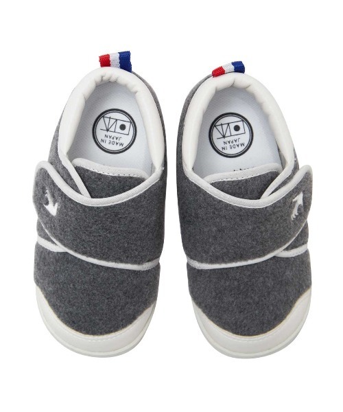 le coq sportif(ルコックスポルティフ)の「ルコックスポルティフ/LCS メイドインジャパンキッズファーストシューズ アルル/ARLES LU5FSN50JZ(スニーカー・キッズ・グレー×ホワイト/ブラウン系その他・14.5cm/15.0cm/12.5cm/13.0cm/13.5cm/14.0cm/12.0cm)」の12枚目の写真