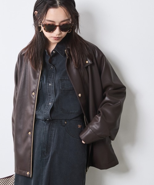 シックスタイル☆ライトブルゾン☆ミリタリーブルゾン CHIC STYLE（シックスタイル）｜ブルゾン一覧 - WEAR