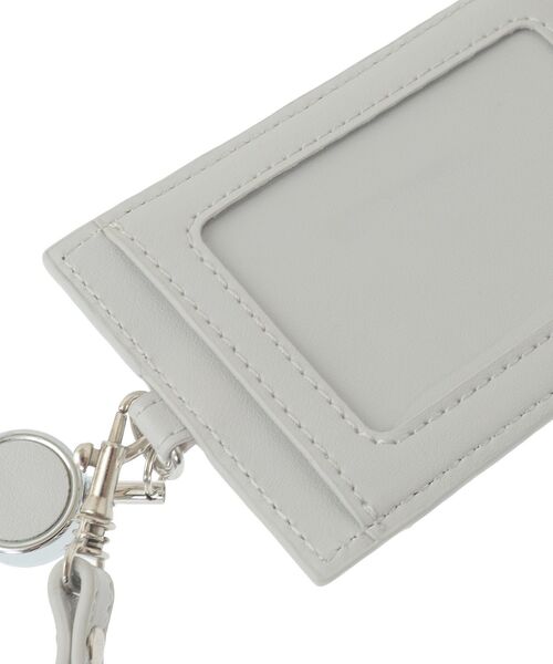 Maison de FLEUR(メゾンドフルール)の「リール付きビジューリボンパスケース(パスケース・レディース・ライトブルー/ブラック/ピンク・FREE)」の8枚目の写真