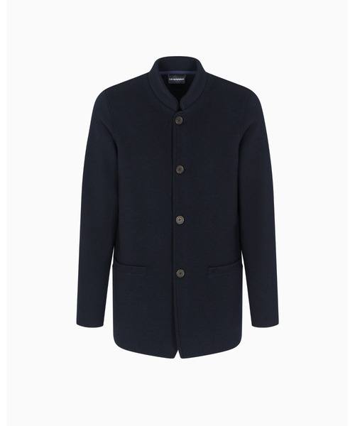 EMPORIO ARMANI（エンポリオアルマーニ）の「【エンポリオ アルマーニ】Travel Essentials ジャケット ミラノステッチファブリック（その他アウター・メンズ・ネイビー・46/48/50）」の4枚目の写真