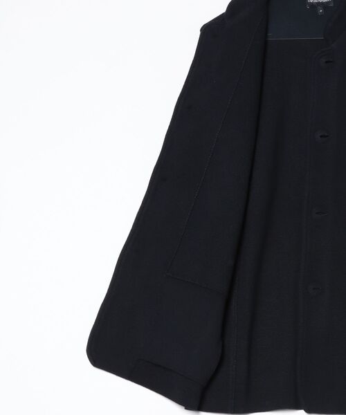 EMPORIO ARMANI(エンポリオアルマーニ)の「【エンポリオ アルマーニ】Travel Essentials ジャケット ミラノステッチファブリック(その他アウター・メンズ・ネイビー・46/48/50/52)」の6枚目の写真