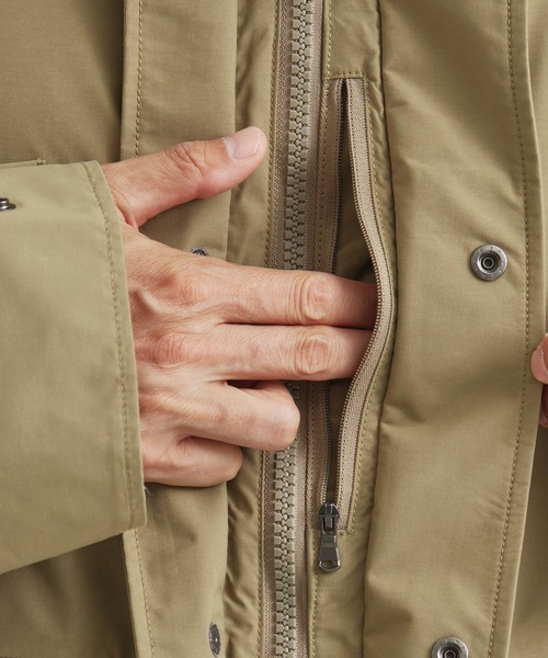 nanamica（ナナミカ）の「【nanamica / ナナミカ】2L NYLON GORE-TEX Cruiser Jacket（マウンテンパーカー・メンズ・ブラック/ネイビー/ベージュ・XS/L/S/M）」の18枚目の写真