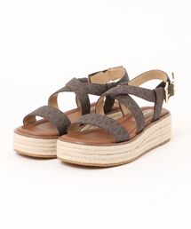 セール】RICHIE ロゴ ジャカード デニム エスパドリーユ