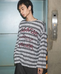 MSG | ダメージロングスリーブカットソー【UNISEX】(Tシャツ/カットソー)