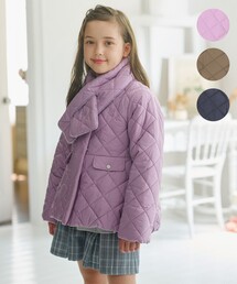 ジャケット/アウター（パープル/紫色系・キルティング）ファッション