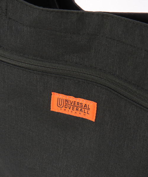 UNIVERSAL OVERALL（ユニバーサルオーバーオール）の「UNIVERSAL OVERALL ユニバーサルオーバーオール メランジ トートバッグ（トートバッグ・メンズ・ブラック/グレー/ネイビー・FREE）」の12枚目の写真