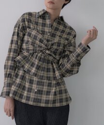 GALLEST | オンブレチェックシャツ(シャツ/ブラウス)