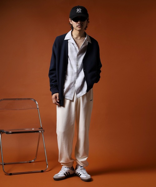 NERDY(ノルディ)の「パイピングジョガーパンツ(その他パンツ・メンズ・クリーム/ライトパープル・M/S/L)」の15枚目の写真