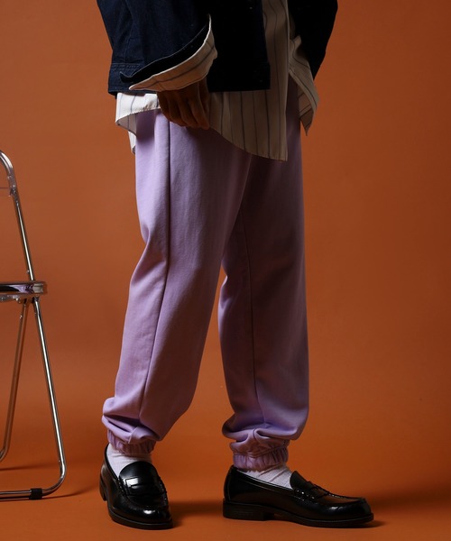 NERDY(ノルディ)の「パイピングジョガーパンツ(その他パンツ・メンズ・クリーム/ライトパープル・M/S/L)」の18枚目の写真